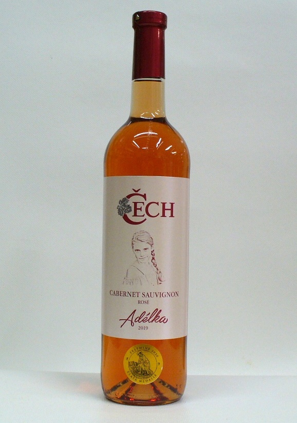Cabernet Sauvignon rosé 2021 ,vinařství Čech
